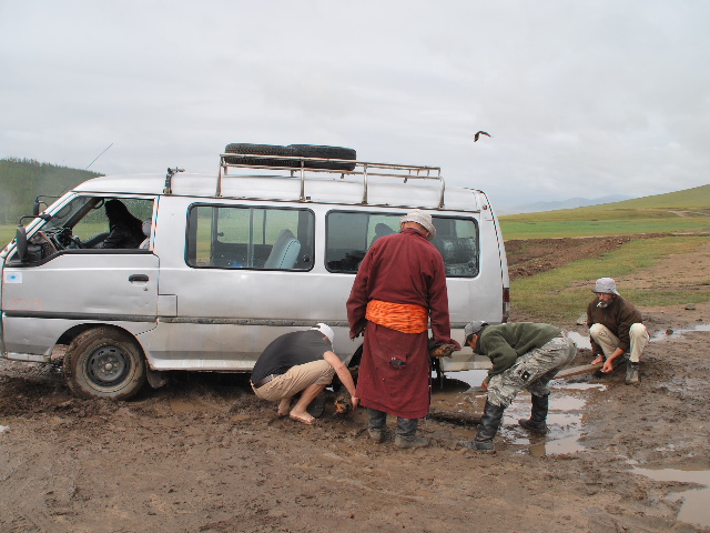 les pistes apres les orages dete news 30 Mongolie